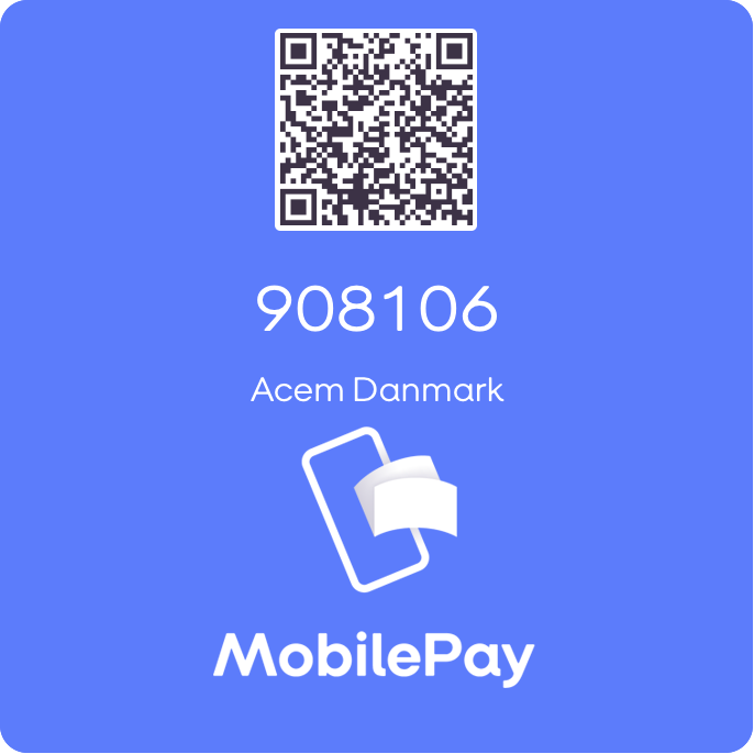 Acem Danmark mobilepay